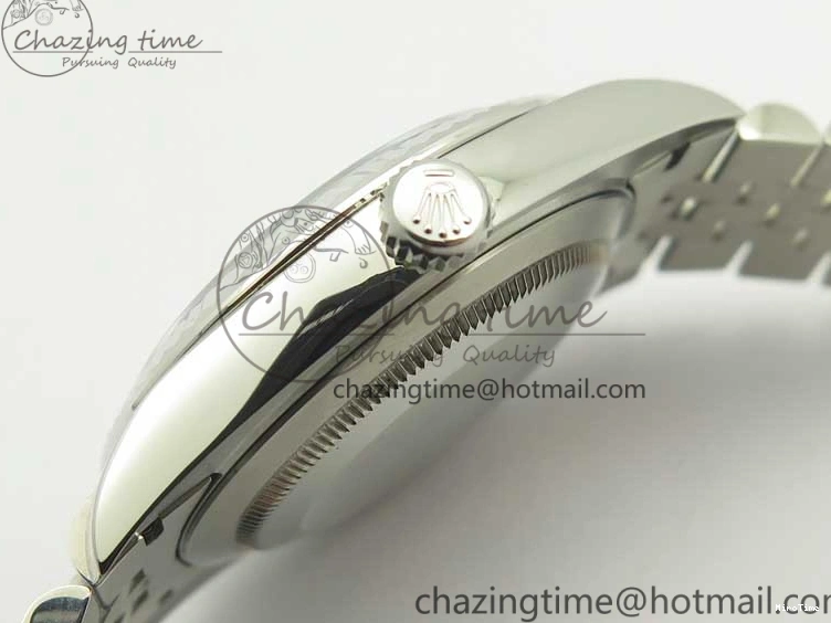 MiroTime 0114 DateJust 41 126334 SS REF 1:1 Best Edition Gray Dial Stick Markers on Jubilee Bracelet A3235 Clone V OdorResistant 3382